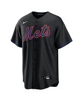 Nike Men's Brandon Nimmo Black New York Mets Alternate Replica Jersey