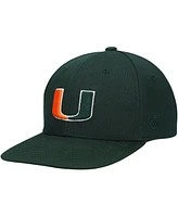 Top of The World Big Boys and Girls Green Miami Hurricanes Victory Stretch-Snap Adjustable Hat