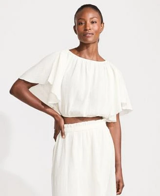 Dolman Sleeve Crop Top Maxi Skirt Swim Cover Up Matching Set