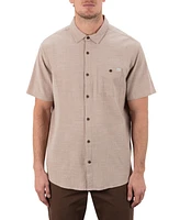 Hurley Men's Slub Short Sleeve Shirt