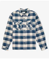 Hurley Men's Santa Cruz Seaside Flannel Long Sleeve Shirt