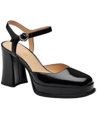 Coach Women's Sculpted-Heel Platform Pumps