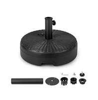 Inch Fillable Heavy-Duty Round Umbrella Base Stand