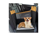 Dog Car Seat Cover for Small and Medium Dogs with Mesh Window