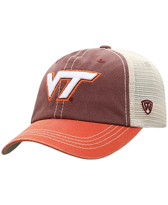 Top of The World Big Boys and Girls Maroon Virginia Tech Hokies Offroad Adjustable Hat