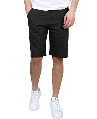 Galaxy By Harvic Men's Flex Stretch Chino Shorts