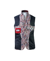 Elie Balleh Boys Blue Paint Splash Blazer