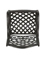 Flynama Outdoor 2 Pieces Aluminium Dining Chairs