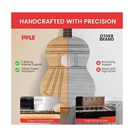 Pyle 36" 3/4 Scale Classical Guitar Kit with Digital Tuner & Accessories - Sunburst, PGACLS82SBD