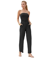 Lascana Women's Strapless Jumpsuit