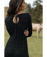 Petal and Pup Colter Long Sleeve Maxi Dress