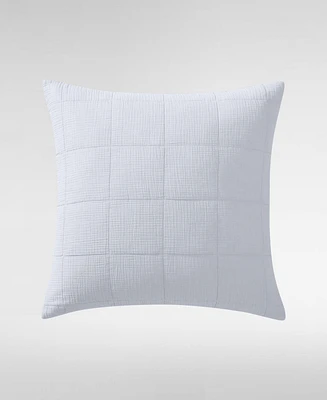 Calvin Klein Cotton Gauze Solid Pillow Cover, 22" x