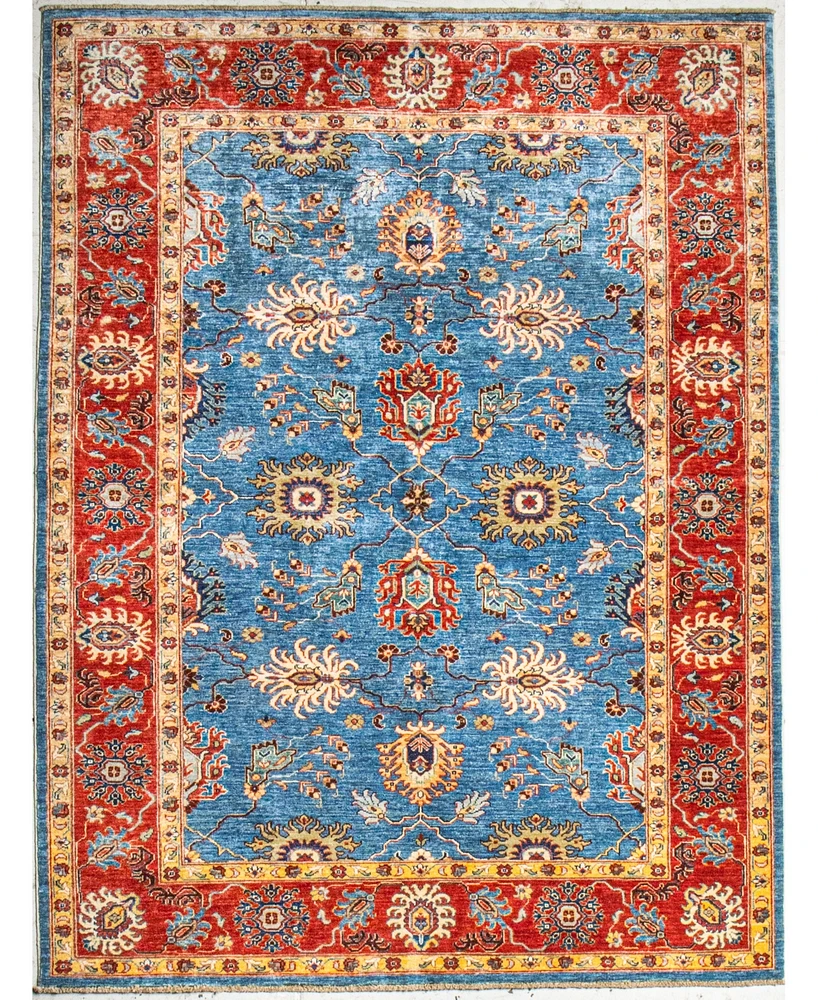 Bashian One of a Kind Mansehra 640226 5'9''x7'6'' Area Rug