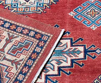 Bashian One of a Kind Pak Kazak 640494 4'10''x6'4'' Area Rug