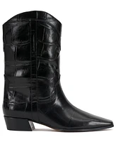 Vince Camuto Women's Prilie Square-Toe Western Boots