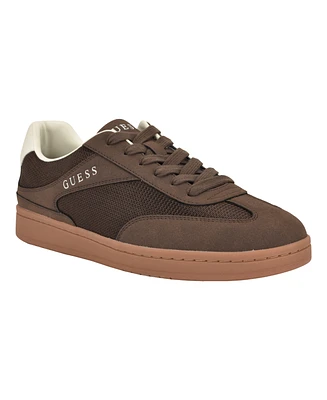 Guess Men's Lely T-Toe Fashion Lace Up Sneakers