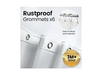 72" W x H 8G Peva Extra Heavy Weight Shower Liner - Liba