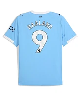 Puma Men's Erling Haaland Sky Blue Manchester City 2025/26 Home Replica Player Jersey
