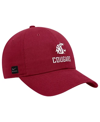 Nike Men's Crimson Washington State Cougars 2025 On-Field Club Adjustable Hat