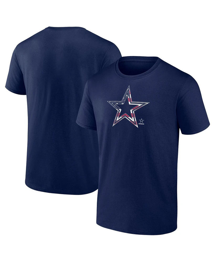 Fanatics Men's Navy Dallas Cowboys Big Tall Americana T-Shirt