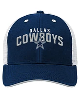 Outerstuff Preschool Navy Dallas Cowboys Core Lockup Trucker Adjustable hat
