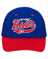 Outerstuff Baby Boys and Girls Royal/Red Buffalo Bills My First Tail Sweep Slouch Flex Hat