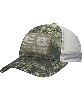 Under Armour Men's Camo Auburn Tigers Freedom Collection Blitzing Performance Trucker Hat
