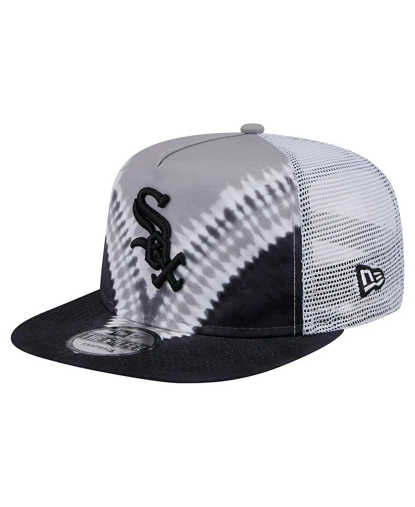 New Era Men's Chicago White Sox Tie-Dye Golfer Trucker Adjustable Hat