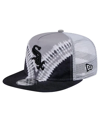 New Era Men's Chicago White Sox Tie-Dye Golfer Trucker Adjustable Hat