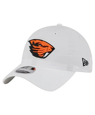 New Era Men's White Oregon State Beavers Active Ripstop 9TWENTY Adjustable Hat