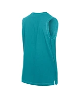 New Era Men's Aqua Miami Dolphins Leisure Collection Tank Top
