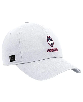 Nike Men's White UConn Huskies 2025 On-Field Club Adjustable Hat