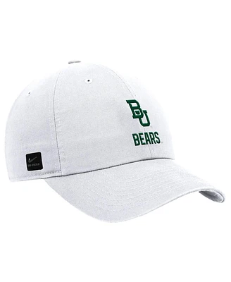 Nike Men's White Baylor Bears 2025 On-Field Club Adjustable Hat