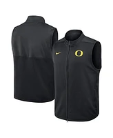 Nike Men's Black Oregon Ducks Primetime Victory Performance Full-Zip Vest