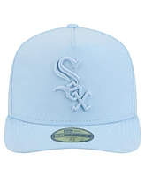 New Era Men's Light Blue Chicago White Sox Color Pack A-Frame 59FIFTY Fitted Hat