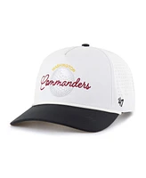 '47 Brand Men's White/Black Washington Commanders Gimmie Golf Hitch Rope Adjustable Hat
