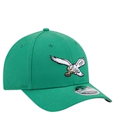 New Era Men's Kelly Green Philadelphia Eagles Team Collection 9FORTY M-Crown Adjustable Hat
