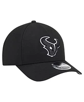New Era Men's Black Houston Texans Team Collection 9FORTY M-Crown A-Frame Adjustable Hat