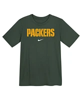 Nike Preschool Green Bay Packers Wordmark T-Shirt