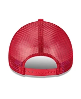 New Era Men's Red St. Louis Cardinals 2025 Big League Chew A-Frame 9FORTY Adjustable Trucker Hat