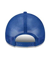 New Era Men's Royal Chicago Cubs 2025 Big League Chew A-Frame 9FORTY Adjustable Trucker Hat