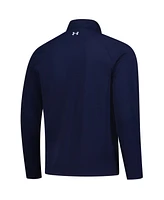 Under Armour Men's Navy Truist Championship Fusion Ottoman Raglan Quarter-Zip Pullover