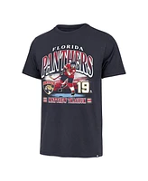 '47 Brand Men's Matthew Tkachuk Navy Florida Panthers Franklin Player Name Number T-Shirt