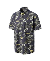 Reyn Spooner Men's Black Iowa Hawkeyes Classic Button-Up Shirt