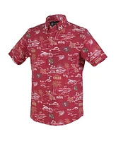 Reyn Spooner Men's Scarlet San Francisco 49ers Kekai Performance Button-Down Shirt