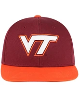 Top of the World Big Boys and Girls Maroon Virginia Tech Hokies Victory Maverick Snapback Hat