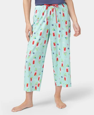 Hue Women's Bloody Mary Mood Capri Pajama Pants