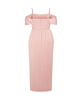 City Chic Women's Forbidden Love Maxi Dress