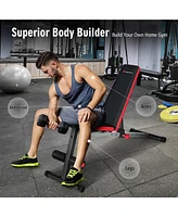 Multi-function Weight Bench with Adjustable Backrest