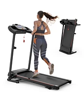 Streamdale Furniture Folding Treadmill, Incline, Bluetooth